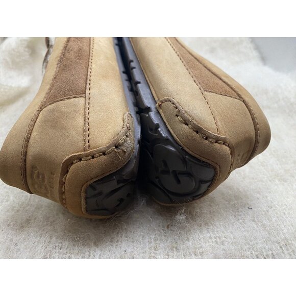 UGG Slippers  Men’s Size 11  5102 Moc Slip On Tan Rubber Soles main image 7